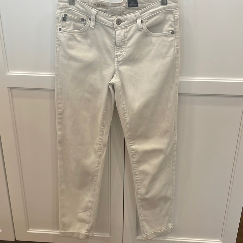 AG Adriano Goldschmidt The Silt Roll-Up Cigarette Roll Up Jeans